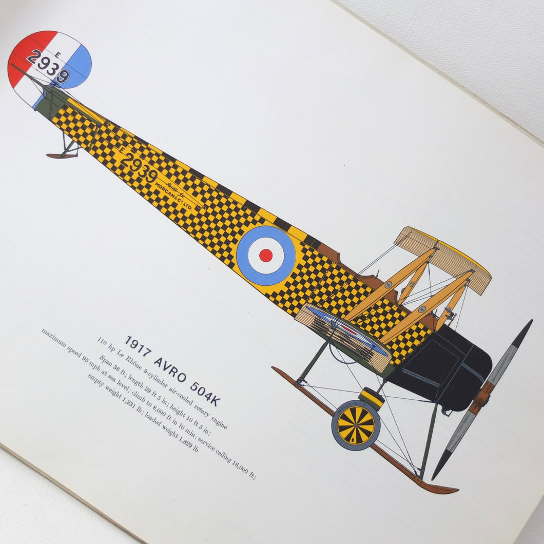 1907-18 洋書 ロイ・クロス 初期飛行機 プロペラ 博物 航空 イラスト WW1 Royal Flying Corps Aeroplanes | illustrated by Roy Cross