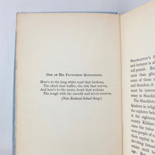 Shackleton by Harold Begbie (1922) | 1st Edition