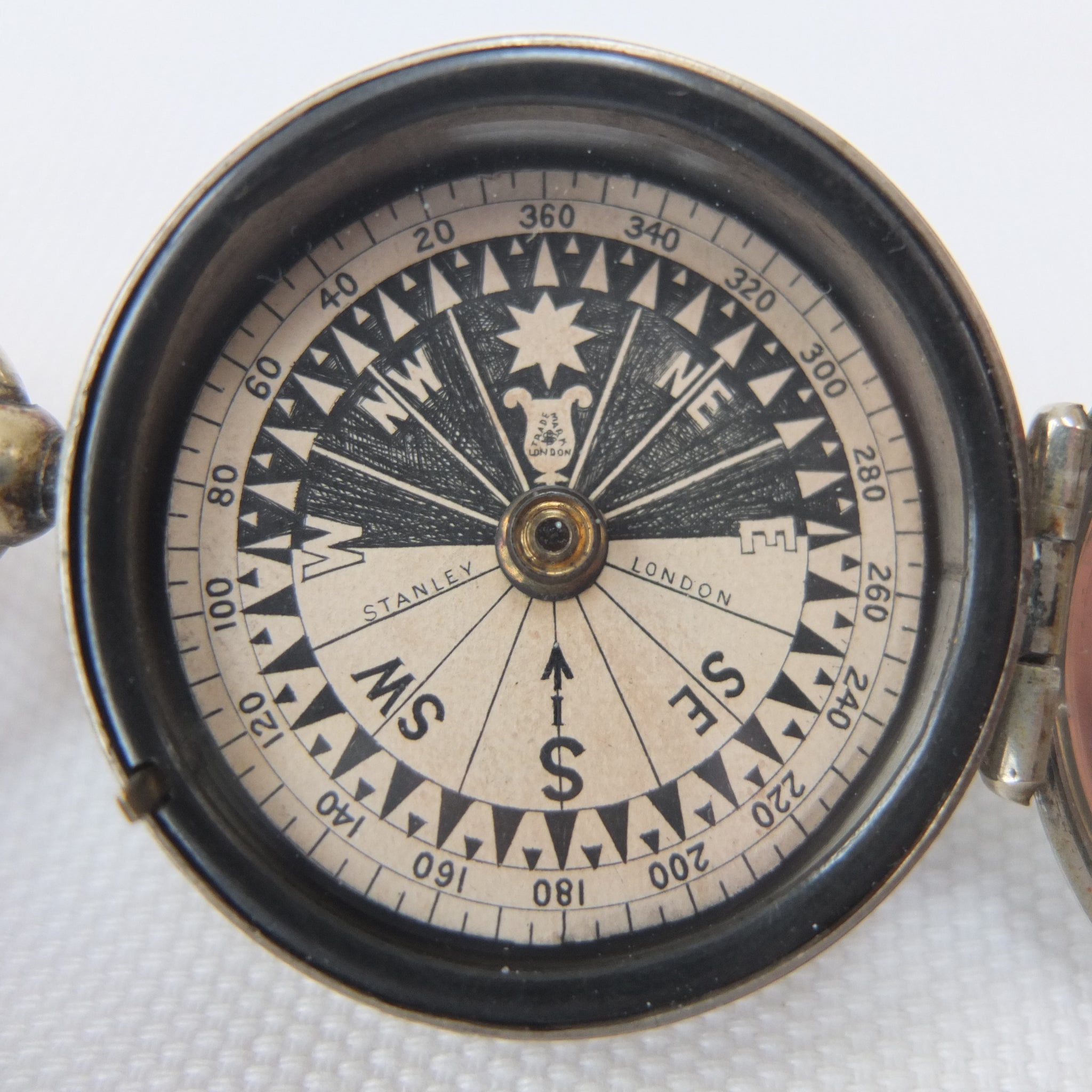 Francis Barker Indian Army Singer's Patent Compass 1868 – Compass Library