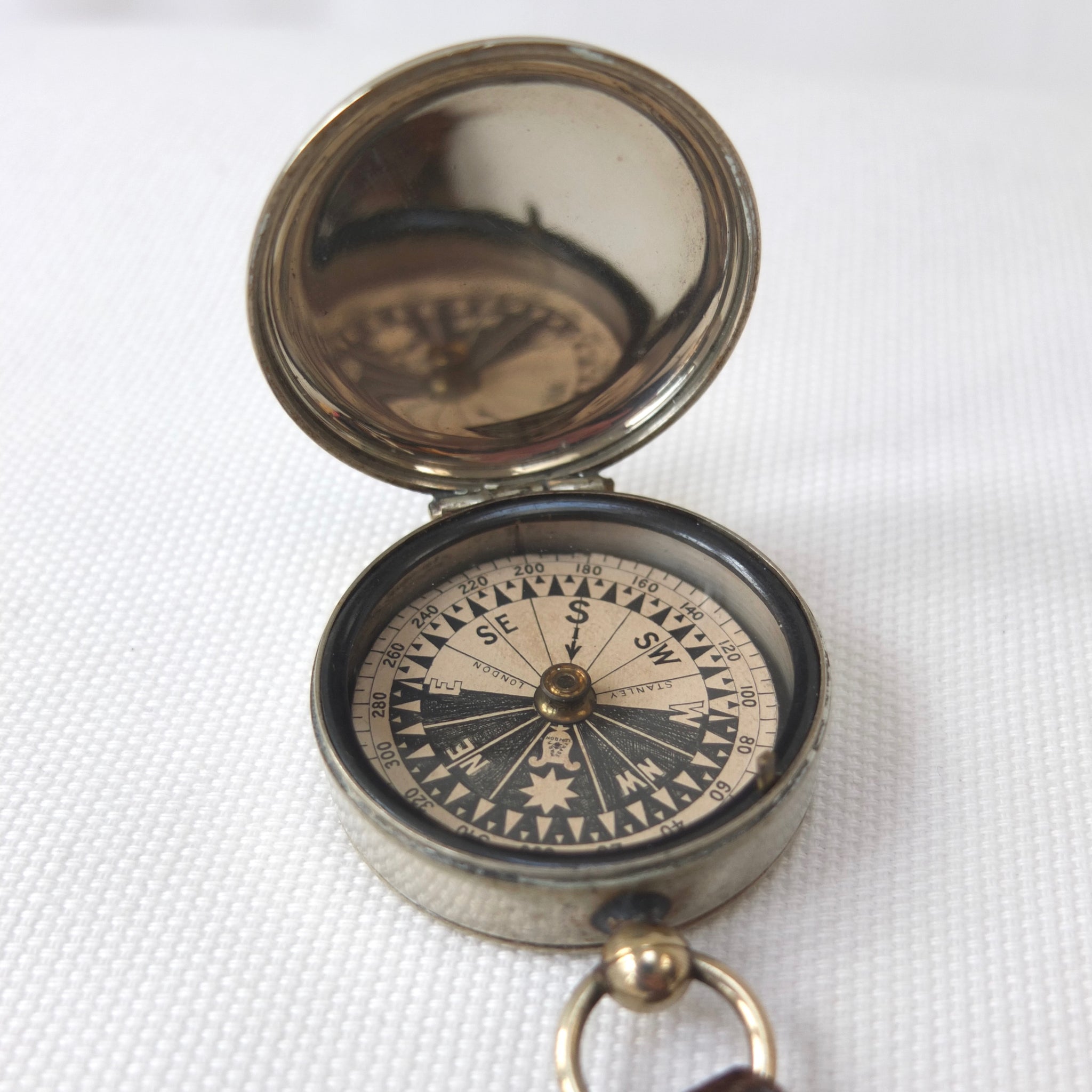 Francis Barker Indian Army Singer's Patent Compass 1868 – Compass Library