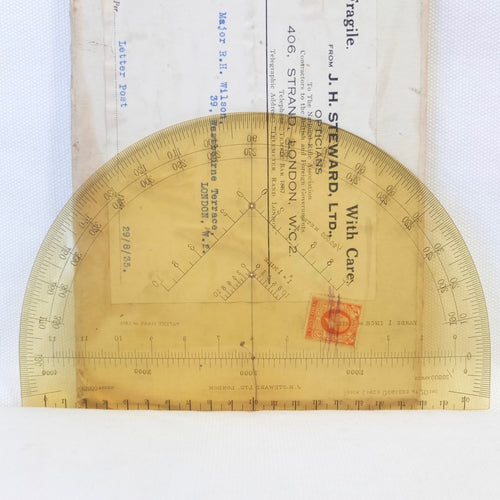 J. H. Steward British Army Protractor (1935)