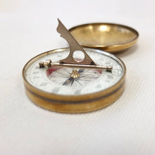 Victorian Pocket Sundial Compass c.1880 | Compass Library