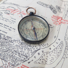 English Transparent Pocket Compass