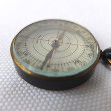 Antique English Pocket Compass |  Transparent c.1920
