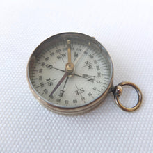 Vintage Transparent Pocket Compass