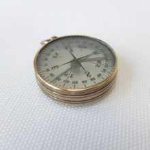 Vintage Transparent Pocket Compass