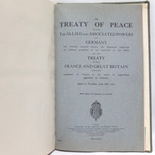 The Treaty of Peace | Versailles 1919 | Compass Library