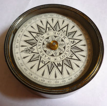 Antique Pocket Compass 'Warranted London Made' 