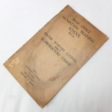 WW2 Mountain Warfare Skiing Manual | War Office (1946)