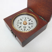 Francis Barker Wooden Compass c.1860 | Compass Library